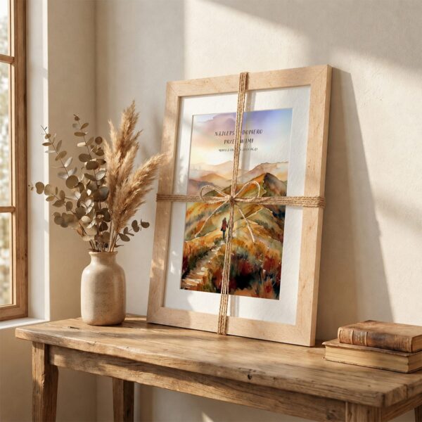 Obraz — podziękowanie dla pary młodej na ślub -