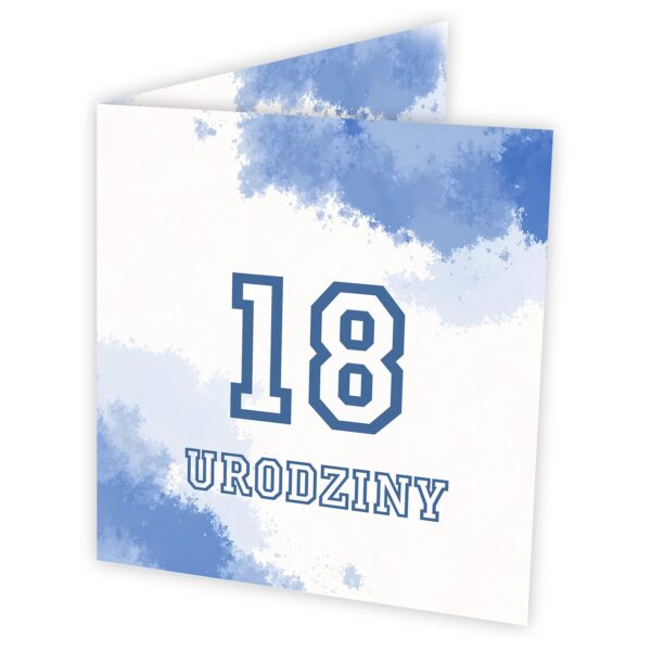 Zaproszenie na 18. urodziny do uzupełnienia -
