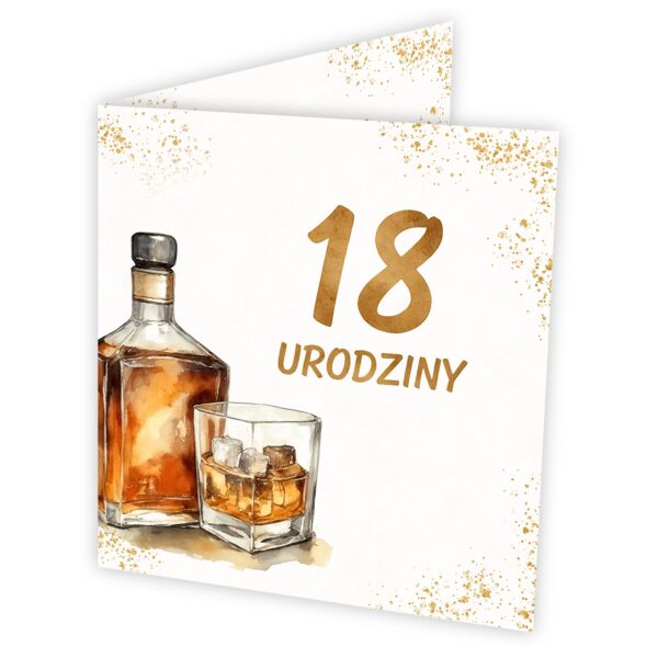 Zaproszenie na 18. urodziny do uzupełnienia -