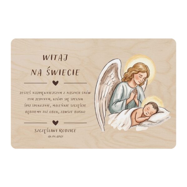 07-narodziny-dziecka_13-tabliczka-pamiatkowa-na-narodziny_A169B_miniaturka Drewniana tabliczka pamiątkowa na narodziny dziecka -
