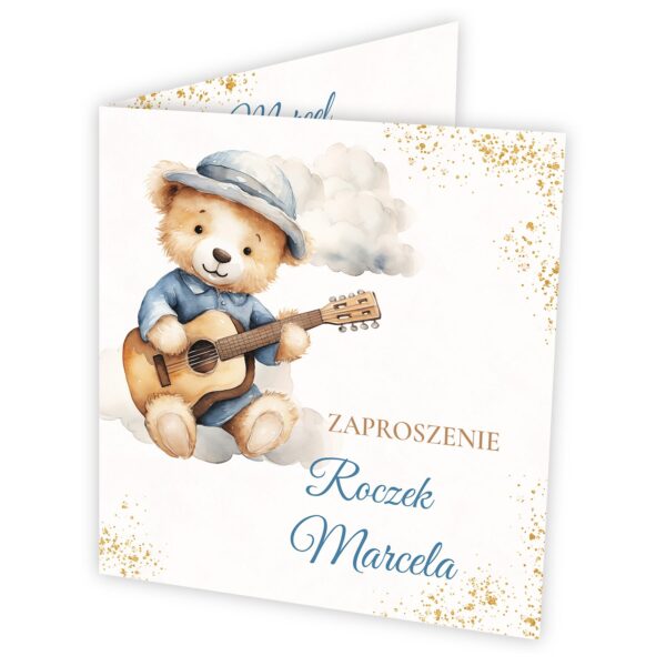 Zaproszenie na roczek do uzupełnienia -