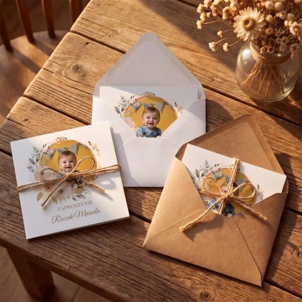 Zaproszenie na roczek do uzupełnienia -