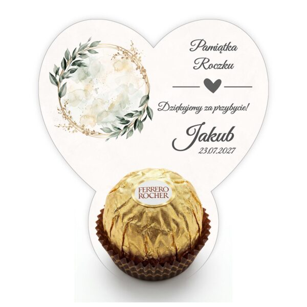 Podziękowanie dla gości Ferrero na roczek -