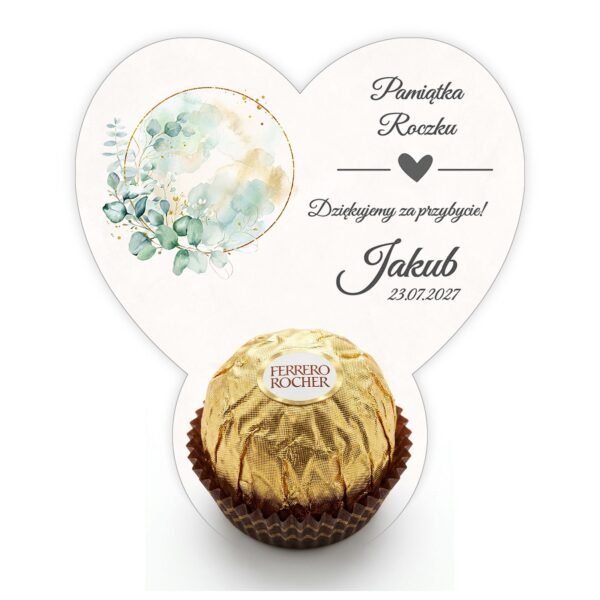 Podziękowanie dla gości Ferrero na roczek -