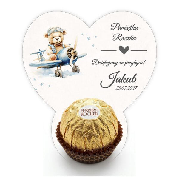 Podziękowanie dla gości Ferrero na roczek -