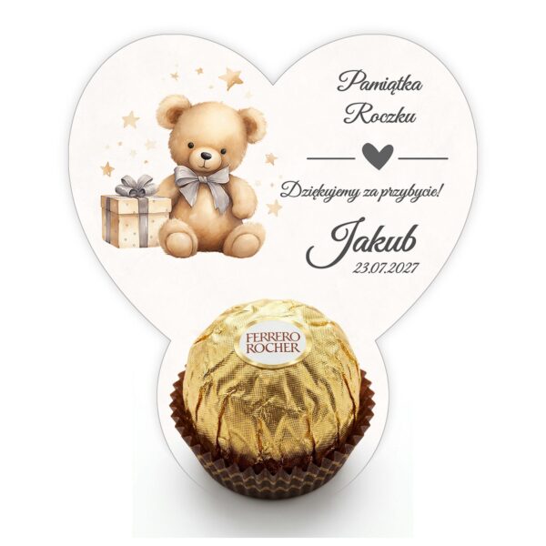 Podziękowanie dla gości Ferrero na roczek -