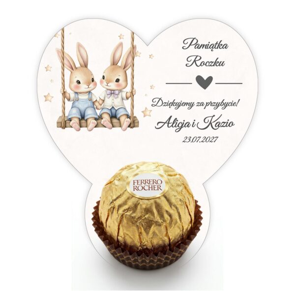 Podziękowanie dla gości Ferrero na roczek -