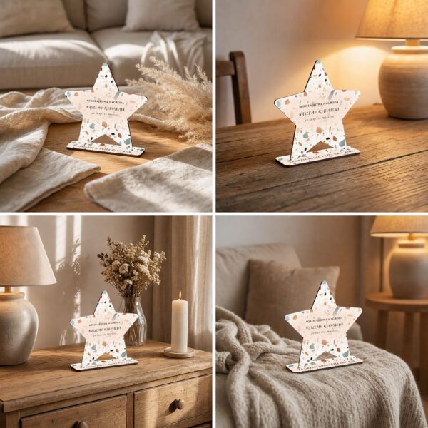 Gwiazdka pamiątkowa na mikołajki -